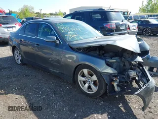 2005 BMW 5 Series 525i with VIN WBANA53595B856588, listed as a IAAI auction lot 42217982 with Not provided miles and . Bid and sale history available at DreamBid. Image 1.