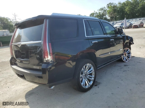2017 Cadillac Escalade Premium Luxury with VIN 1GYS3CKJ6HR290673, listed as a Copart auction lot 54149625 with 130,980 mi miles and Clean Title. Bid and sale history available at carsss.com. Image 3.