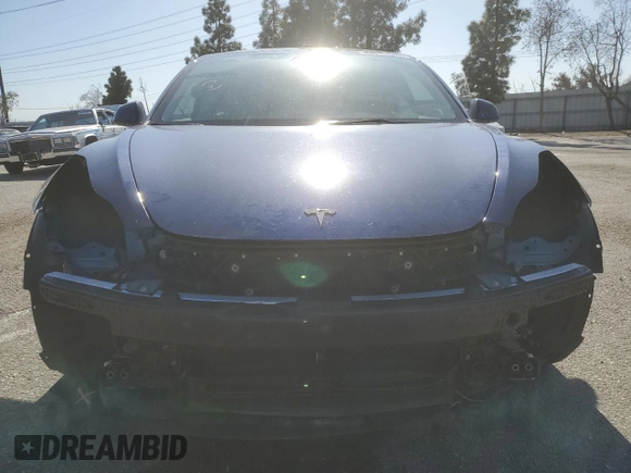 2023 Tesla Model 3 Long Range with VIN 5YJ3E1EB3PF633070, listed as a Copart auction lot 48942545 with 38,332 mi miles and Salvage Title. Bid and sale history available at DreamBid. Image 5.