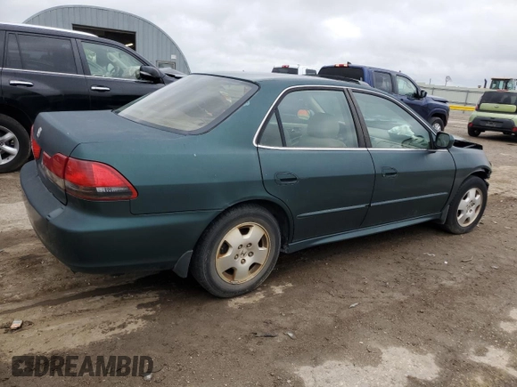 2002 Honda Accord EX z VIN 1HGCG16572A010542, wystawiony jako Copart lot #54746985 z przebiegiem Nie podano mil oraz Szkoda całkowita • Salvage title. Historia ofert i sprzedaży dostępna na DreamBid. Obrazek 3.