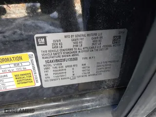 2015 Buick Enclave Leather with VIN 5GAKVBKD3FJ135368, listed as a IAAI auction lot 41592765 with 157,482 mi miles. Bid and sale history available at carsss.com. Image 9.