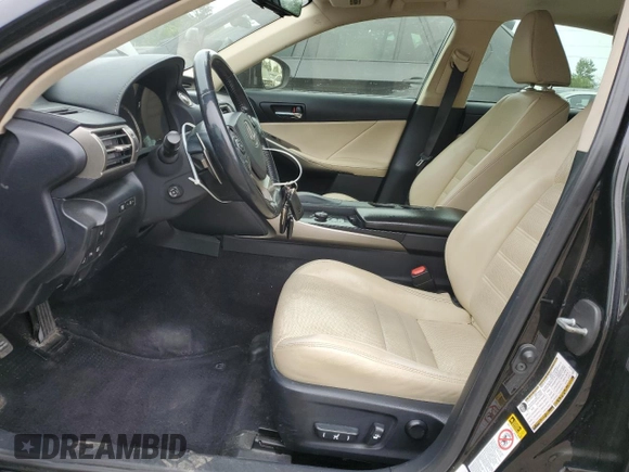 2014 Lexus IS 250 z VIN JTHCF1D25E5003241, wystawiony jako Copart lot #62845835 z przebiegiem 238 764 mil mil oraz Czysty tytuł • Clean title. Historia ofert i sprzedaży dostępna na DreamBid. Obrazek 7.