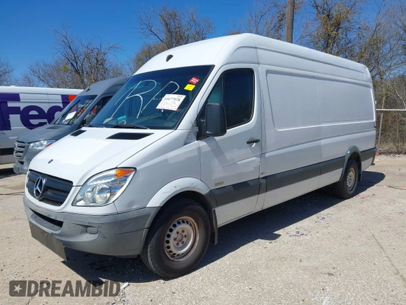 2011 Mercedes-Benz Sprinter Cargo with VIN WD3PE8CB1B5587918, listed as a IAAI auction lot 41677978 with 336,156 mi miles. Bid and sale history available at carsss.com. Image 17.