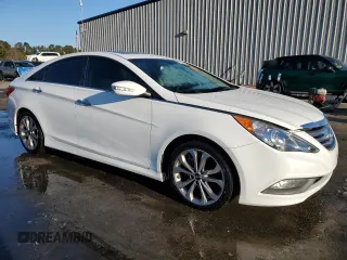 2014 Hyundai Sonata SE with VIN 5NPEC4AC4EH845487, listed as a Copart auction lot 41871765 with Not Provided miles and Salvage Title. Bid and sale history available at DreamBid. Image 4.