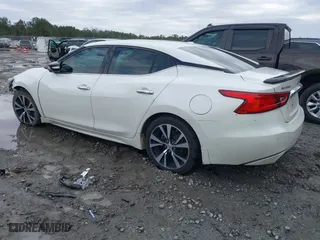 2017 Nissan Maxima SR with VIN 1N4AA6AP9HC457776, listed as a IAAI auction lot 41727746 with 179,819 mi miles. Bid and sale history available at carsss.com. Image 3.