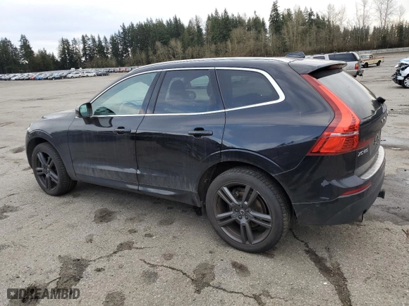 2018 Volvo XC60 Momentum with VIN YV4A22RK2J1020760, listed as a Copart auction lot 46124075 with 56,502 mi miles and Salvage Title. Bid and sale history available at carsss.com. Image 2.