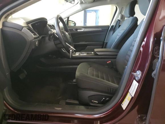 2018 Ford Fusion SE with VIN 3FA6P0HDXJR212926, listed as a Copart auction lot 52100685 with 75,213 mi miles and Salvage Title. Bid and sale history available at carsss.com. Image 7.