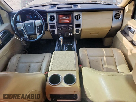 2015 Ford Expedition Max Limited with VIN 1FMJK1KT6FEF47356, listed as a Copart auction lot 65705205 with 186,591 mi miles and Clean title. Bid and sale history available at DreamBid. Image 8.