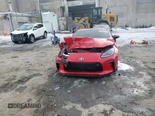 2023 Toyota GR86 Premium with VIN JF1ZNBE14P9759803, listed as a Copart auction lot 88985585 with 21,349 mi miles and Salvage Title. Bid and sale history available at carsss.com. Image 11.