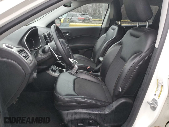 2018 Jeep Compass Altitude with VIN 3C4NJDBBXJT331696, listed as a Copart auction lot 44139355 with 107,443 mi miles and Salvage Title. Bid and sale history available at carsss.com. Image 7.