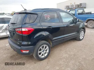 2019 Ford EcoSport SE with VIN MAJ3S2GE6KC299022, listed as a IAAI auction lot 41195650 with 77,949 mi miles and . Bid and sale history available at DreamBid. Image 4.