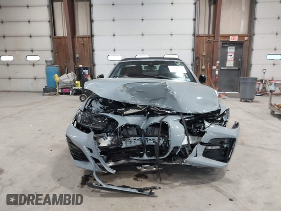 2023 BMW 4 Series 430i xDrive with VIN WBA43AT02PCM45372, listed as a IAAI auction lot 41736410 with 16,695 mi miles and . Bid and sale history available at DreamBid. Image 11.