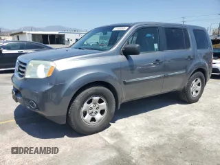2012 Honda Pilot LX z VIN 5FNYF3H29CB017281, wystawiony jako Copart lot #57669905 z przebiegiem 182 566 mil mil oraz Szkoda całkowita • Salvage title. Historia ofert i sprzedaży dostępna na DreamBid. Obrazek 1.