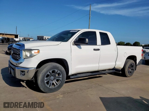 2018 Toyota Tundra SR with VIN 5TFUW5F11JX758421, listed as a Copart auction lot 64495965 with 65,803 mi miles and Clean title. Bid and sale history available at DreamBid. Image 1.