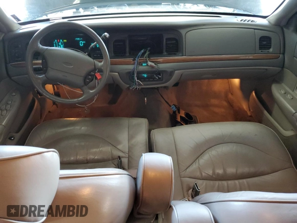 1997 Ford Crown Victoria LX с VIN 2FALP74W2VX109574, выставлен на аукционе Copart как лот 56222925 с пробегом 175 901 миль миль и Списание • Salvage title. История ставок и продаж доступна на DreamBid. Изображение 8.