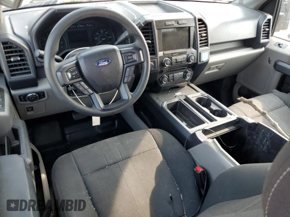 2017 Ford F-150 XL with VIN 1FTEX1CP4HFB07108, listed as a Copart auction lot 59360975 with 106,503 mi miles and Salvage title. Bid and sale history available at DreamBid. Image 8.