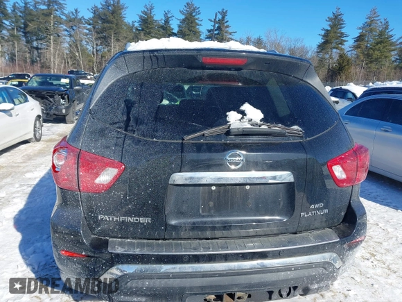 2017 Nissan Pathfinder S with VIN 5N1DR2MM5HC679687, listed as a IAAI auction lot 41574249 with 150,615 mi miles and . Bid and sale history available at DreamBid. Image 17.
