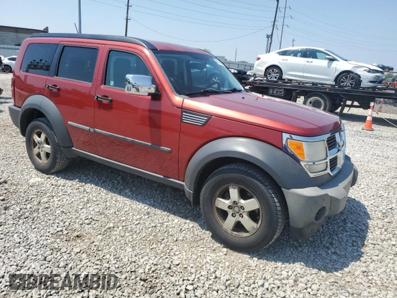 2008 Dodge Nitro SXT z VIN 1D8GU28K28W188650, wystawiony jako Copart lot #60814305 z przebiegiem 301 191 mil mil oraz Szkoda całkowita • Salvage title. Historia ofert i sprzedaży dostępna na DreamBid. Obrazek 4.