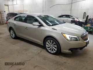 2015 Buick LaCrosse Leather with VIN 1G4GB5G3XFF318201, listed as a Copart auction lot 52161305 with 121,957 mi miles and Salvage Title. Bid and sale history available at DreamBid. Image 4.