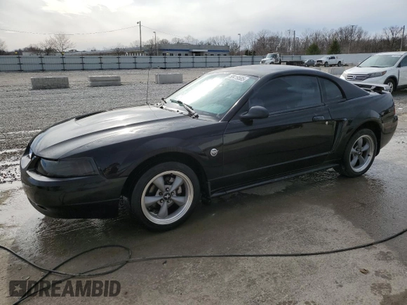 2004 Ford Mustang Standard with VIN 1FAFP40654F149790, listed as a Copart auction lot 50419585 with 62,326 mi miles and Non Repairable. Bid and sale history available at carsss.com. Image 1.