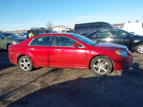 2012 Chevrolet Malibu LT w/2LT with VIN 1G1ZD5E00CF378475, listed as a IAAI auction lot 41013031 with 139,331 mi miles. Bid and sale history available at carsss.com. Image 13.