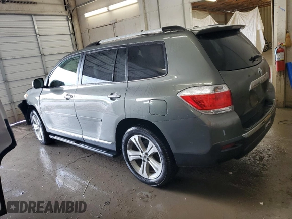 2012 Toyota Highlander Limited with VIN 5TDDK3EHXCS116447, listed as a Copart auction lot 57588265 with 152,799 mi miles and Salvage title. Bid and sale history available at DreamBid. Image 2.