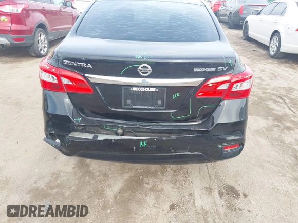 2018 Nissan Sentra S with VIN 3N1AB7AP3JY313380, listed as a IAAI auction lot 41961903 with 73,453 mi miles and . Bid and sale history available at DreamBid. Image 6.