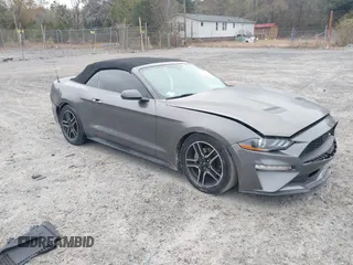 2019 Ford Mustang EcoBoost with VIN 1FATP8UH4K5112819, listed as a IAAI auction lot 41293018 with 88,601 mi miles and . Bid and sale history available at carsss.com. Image 1.