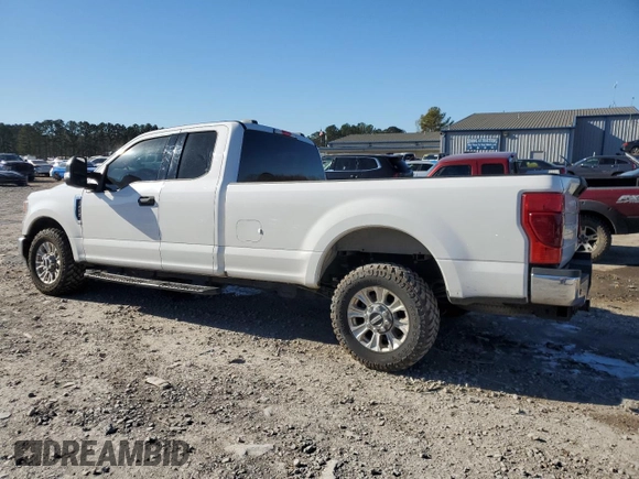 2020 Ford F-250 XL with VIN 1FT7X2A61LED40080, listed as a Copart auction lot 88605525 with 137,972 mi miles and Salvage title. Bid and sale history available at DreamBid. Image 2.