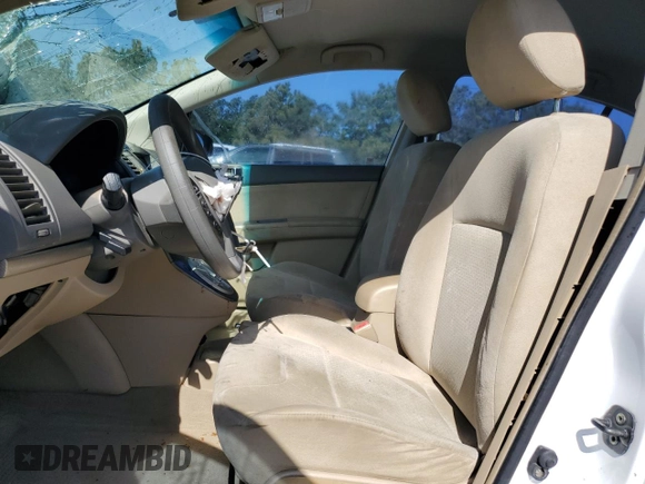 2009 Nissan Sentra FE+ with VIN 3N1AB61EX9L660187, listed as a Copart auction lot 52014625 with Not Provided miles and Salvage Title. Bid and sale history available at DreamBid. Image 7.