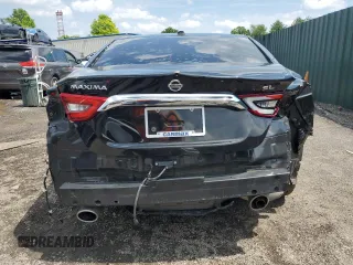 2017 Nissan Maxima SL z VIN 1N4AA6AP3HC452539, wystawiony jako Copart lot #59651495 z przebiegiem 59 437 mil mil oraz Szkoda całkowita • Salvage title. Historia ofert i sprzedaży dostępna na DreamBid. Obrazek 6.