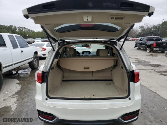 2016 Acura RDX Tech Pkg with VIN 5J8TB4H52GL000767, listed as a Copart auction lot 44822615 with 209,086 mi miles and Salvage Title. Bid and sale history available at carsss.com. Image 6.