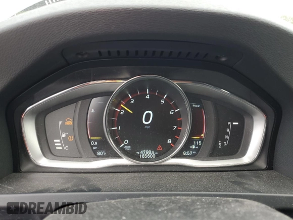 2016 Volvo V60 T5 Drive-E Premier with VIN YV140MEK5G1290897, listed as a Copart auction lot 56421405 with 165,600 mi miles and Clean Title. Bid and sale history available at DreamBid. Image 9.