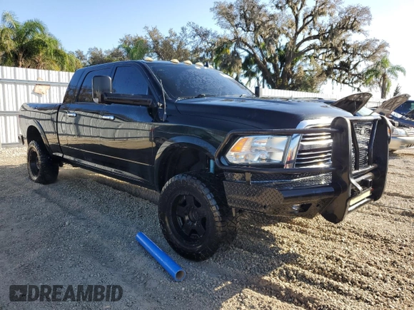 2017 Ram 2500 Big Horn with VIN 3C6UR5ML6HG583620, listed as a Copart auction lot 73753104 with 66,641 mi miles and Salvage title. Bid and sale history available at DreamBid. Image 4.
