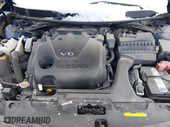 2017 Nissan Maxima SV with VIN 1N4AA6AP8HC365932, listed as a IAAI auction lot 41536444 with 106,607 mi miles. Bid and sale history available at carsss.com. Image 10.
