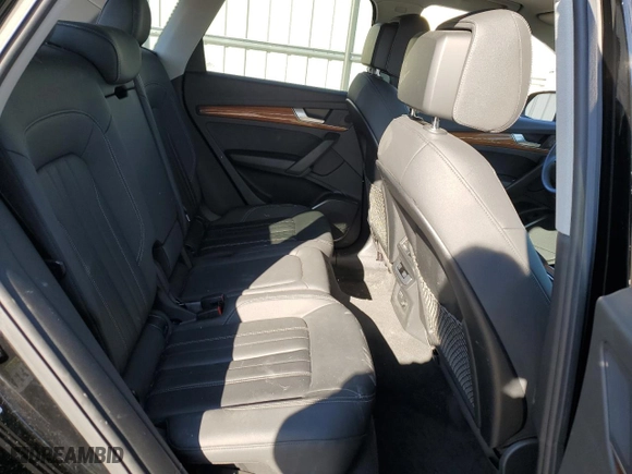 2021 Audi Q5 Premium with VIN WA1AAAFY9M2111834, listed as a Copart auction lot 46977295 with 56,388 mi miles and Salvage Title. Bid and sale history available at carsss.com. Image 11.