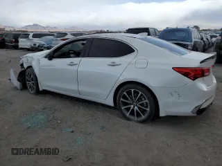 2020 Acura TLX with VIN 19UUB2F3XLA002394, listed as a Copart auction lot 77023934 with 44,512 mi miles and Salvage title. Bid and sale history available at DreamBid. Image 2.