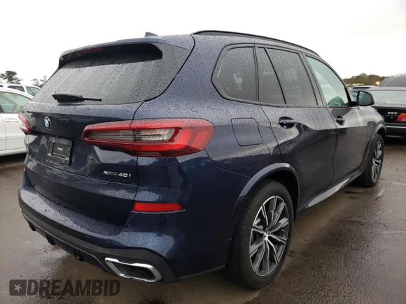 2020 BMW X5 xDrive40i with VIN 5UXCR6C01L9C69093, listed as a Copart auction lot 36570473 with 29,418 mi miles. Bid and sale history available at carsss.com. Image 3.