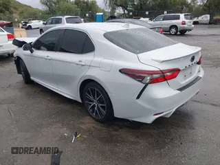 2023 Toyota Camry SE with VIN 4T1G11AK9PU143223, listed as a IAAI auction lot 41794392 with 22,806 mi miles. Bid and sale history available at carsss.com. Image 3.