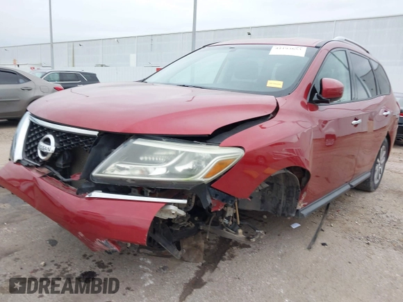 2016 Nissan Pathfinder S with VIN 5N1AR2MM5GC628370, listed as a IAAI auction lot 42193653 with 149,120 mi miles and . Bid and sale history available at DreamBid. Image 6.