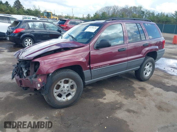 2001 Jeep Grand Cherokee Laredo with VIN 1J4GW48S91C588162, listed as a IAAI auction lot 42176476 with Not provided miles and . Bid and sale history available at DreamBid. Image 16.