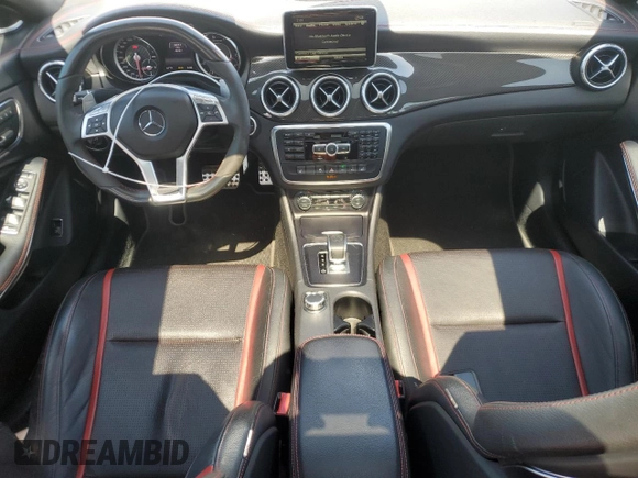 2014 Mercedes-Benz CLA 45 AMG with VIN WDDSJ5CB8EN122458, listed as a Copart auction lot 50528055 with 74,961 mi miles and Salvage title. Bid and sale history available at DreamBid. Image 8.