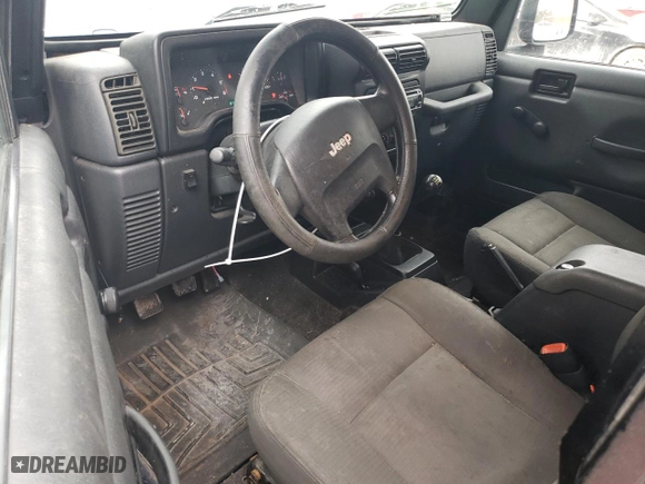 2006 Jeep Wrangler X with VIN 1J4FA39S36P711800, listed as a Copart auction lot 78925924 with 184,187 mi miles and Salvage Title. Bid and sale history available at carsss.com. Image 8.