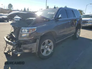 2016 Chevrolet Tahoe LTZ z VIN 1GNSCCKC8GR412155, wystawiony jako Copart lot #88686595 z przebiegiem Nie podano mil oraz Szkoda całkowita • Salvage title. Historia ofert i sprzedaży dostępna na DreamBid. Obrazek 1.
