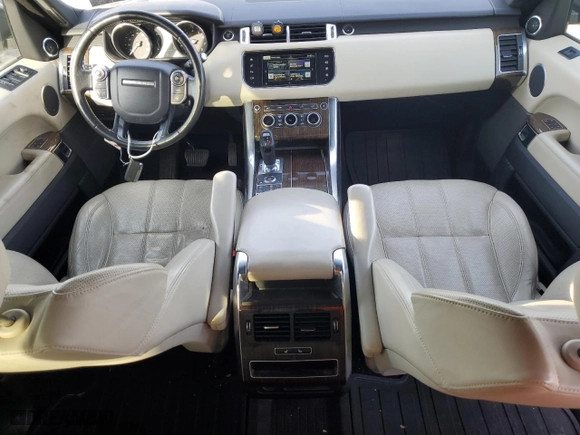 2016 Land Rover Range Rover Sport V6 HSE with VIN SALWR2VF6GA643281, listed as a Copart auction lot 51000215 with 112,457 mi miles and Salvage Title. Bid and sale history available at carsss.com. Image 8.