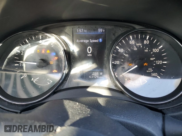 2020 Nissan Rogue SL z VIN 5N1AT2MT8LC701475, wystawiony jako Copart lot #88970585 z przebiegiem 63 129 mil mil oraz Nie do naprawy • Non repairable. Historia ofert i sprzedaży dostępna na DreamBid. Obrazek 9.