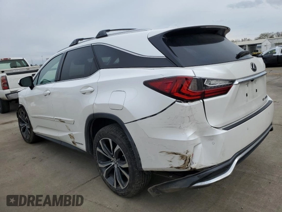 2019 Lexus RX with VIN JTJDGKCA4K2007437, listed as a Copart auction lot 45877424 with 81,802 mi miles. Bid and sale history available at carsss.com. Image 2.
