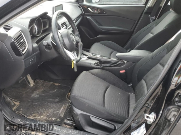 2015 Mazda 3 i Touring with VIN 3MZBM1L70FM148230, listed as a Copart auction lot 47231305 with 137,057 mi miles and Salvage Title. Bid and sale history available at carsss.com. Image 7.