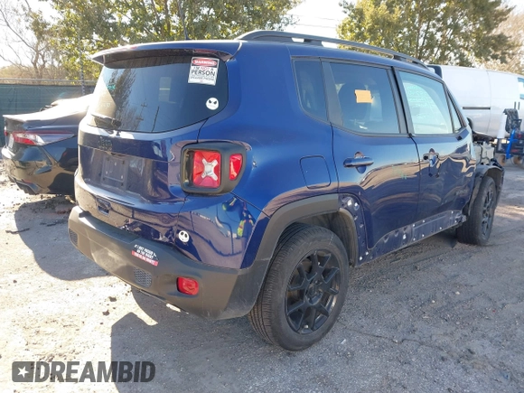 2020 Jeep Renegade Latitude z VIN ZACNJABBXLPL83917, wystawiony jako IAAI lot #41297530 z przebiegiem 41 264 mil mil oraz . Historia ofert i sprzedaży dostępna na DreamBid. Obrazek 4.