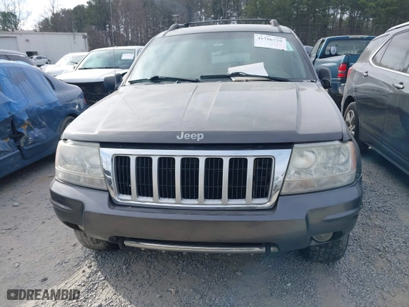 2004 Jeep Grand Cherokee Limited with VIN 1J8GW58N14C391912, listed as a IAAI auction lot 41706729 with 248,806 mi miles. Bid and sale history available at carsss.com. Image 12.